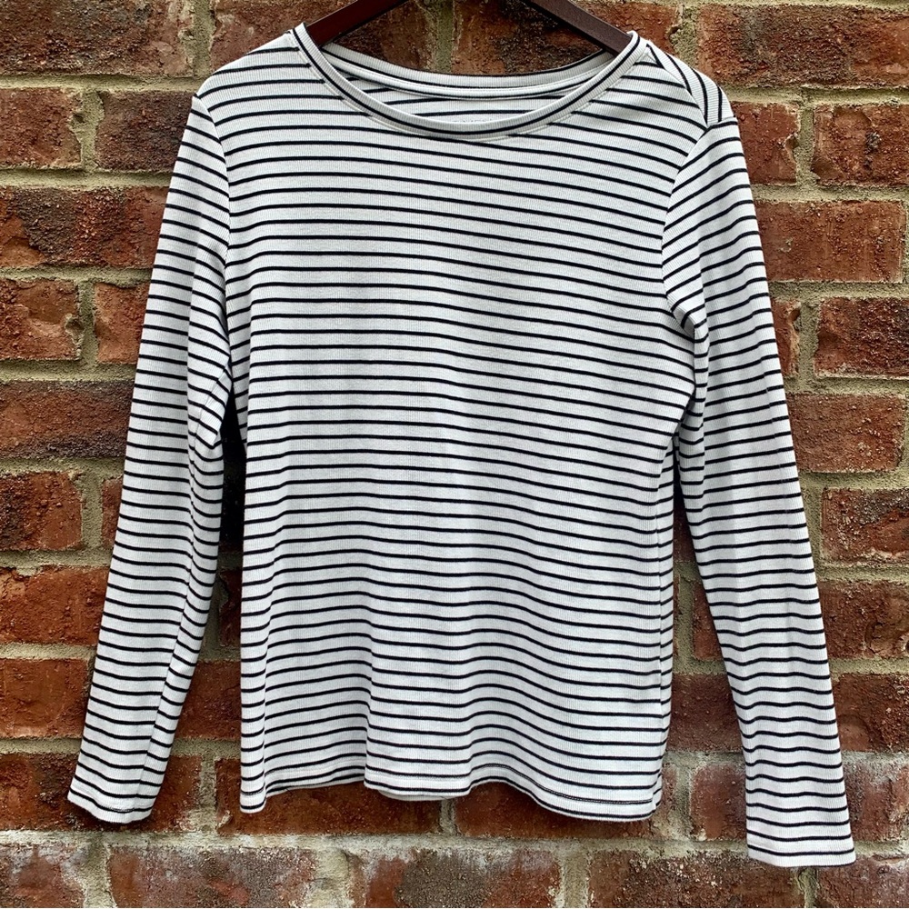 • [Time & Tru] Striped Long Sleeve •